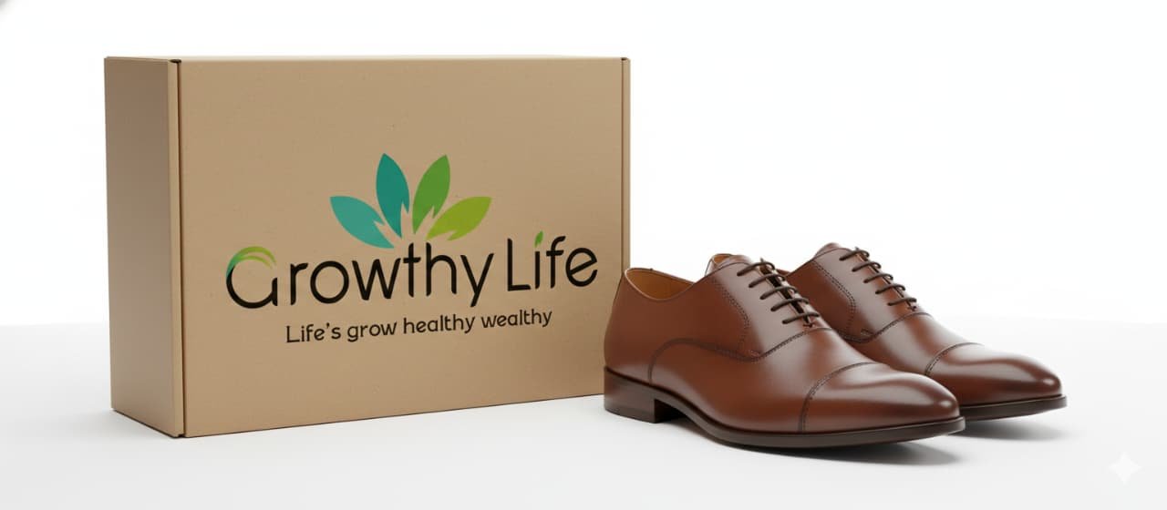 Premium Brown Leather Shoes